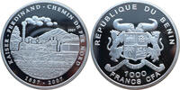 Benin 1000 Francs CFA Kaiser-Ferdinand-Chenim De Fer Nord (1837-2007) -