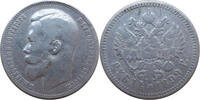 Russland Nikolaus II. 1894-1917 1 Rubel 1899 ss