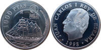 Spanien 1000 Pesetas Weltausstellung 1998 in Lissabon - Juan Sebastian de Elcano -