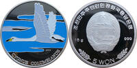 Nord Korea 5 Won 2004 Zwergschwan - Cygnus Columbianus - Coloriert PP 45,00 EUR43,00 EUR  plus 8,00 EUR verzending