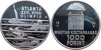 Ungarn 1000 Forint Olympische Spiel 1996 Atlanta - Schwimmen -