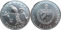 Kuba 5 Pesos 1981 Fauna Cubana - Tocororo - Kubatrogon st 29,00 EUR  plus 8,00 EUR verzending