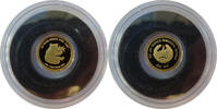 Laos 500 Kip 25 Jahre Panda (1982-2007) - 0,5 g Feingold -