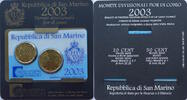 San Marino 70 Cent KMS Miniset - 20 und 50 Cent -