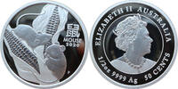 Australien 50 Cents Lunar III. Maus - 1/2 Oz Silber -