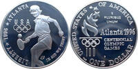 USA 1 Dollar Olympische Spiele 1996 in Atlanta - Tennis -
