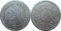 Deutsches Reich Kaiserreich 20 Pfennig -