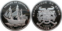 Benin 1000 Francs CFA Geschichte der Seefahrt - Principe de Asturias (1794-2009) -