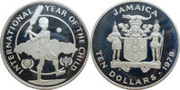 Jamaika 10 Dollars Internationales Jahr des Kindes -