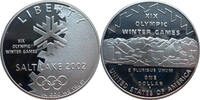USA 1 Dollar XIX. Olympische Winterspiele 2002 in Salt Lake City -