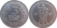 Deutsches Reich - Weimarer Republik 3 Reichsmark Jahrtausenfeier Rheinlande -