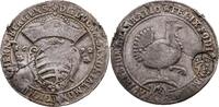 HENNEBERG-ILMENAU 2/3 Ausbeutetaler Johann Georg IV. von Sachsen 1691-1694 -