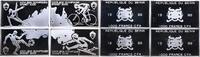 BENIN 4x 1000 Francs Republik, seit 1990 -