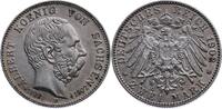 SACHSEN 2 Mark Albert 1873-1902 -