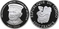 KONGO 1000 Francs Republik, seit 1992 -