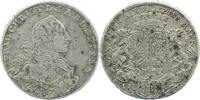 BRANDENBURG-BAYREUTH Konventionstaler Friedrich Christian 1763-1769 -