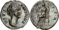 RÖMISCHES KAISERREICH AE Diva Faustina senior z.Z. Antoninus Pius 141/161. -