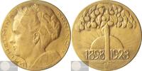Koninkrijk der Nederlanden Historiepenning 1923 25-Jarig Regeringsjubileum Koningin Wilhelmina door Tjipke Visser XF