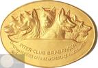 Belgium Historical Medal Inter-Club Brabançon by P. Noir - Cynology Kynologie Hunden Dogs Chiens -
