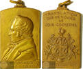 België Historiepenning Luik - Liege: Moving of the ashes of John Cockerill by Victor Lemaire -