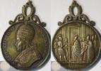 Papal States / Vatican City Historical Medal Pope Leo XII - Holy or Jubilee Year by G. Girometti. -