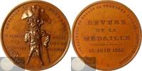 Belgium / France Historical medal 1858 Satirical medal on the Proscription of French Refugees in Belgium Félicien Rops MintState
