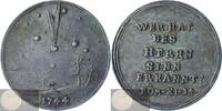 Germany Historical medal Schlesien / Hamburg: Dukat 1744 auf die Erscheinung des Kometen - Comets -