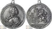 Republiek der Zeven Verenigde Nederlanden Historiepenning/ Historical medal On the elevation of Willem karel Hendrik Friso to Stadholder Willem IV -