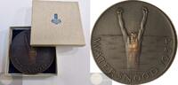 Koninkrijk der Nederlanden Historiepenning VPK Watersnood door L.O. Wenckebach -