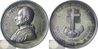 Papal States / Vatican Historical Medal 1888 Pope Leo XIII - 50th Anniversary of Priesterhood by F. Bianchi VF