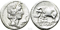 Römische Republik Denar Q. CAECILIUS METELLUS PIUS. Denarius (81 BC). Uncertain mint in northern Italy. -