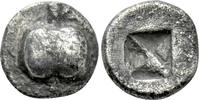 Griechen Hemiobol ATTICA. Athens. Hemiobol (Circa 545-525/15 BC). Wappenmünzen type. -