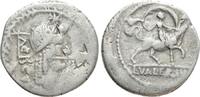 Römische Republik Denar L. VALERIUS ACISCULUS. Denarius (45 BC). Rome. -