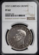 GREAT BRITAIN Crown 1937 George VI NGC PF 62