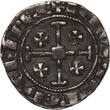 CRUSADER STATES AR Gros grand n.d. (1324-1359) Lusignan Kingdom of Cyprus - Hugh IV VF