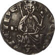 CRUSADER STATES AR Gros grand n.d. (1324-1359) Lusignan Kingdom of Cyprus - Hugh IV VF