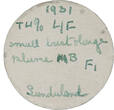 ENGLAND AR Threepence n.d. (1638-1642) Charles I VF/GVF