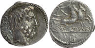 ROMAN REPUBLIC AR Denarius Tituria - L. Titurius L.f. Sabinus - Rome Mint -