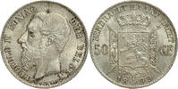 BELGIUM 50 Centiemen Leopold II - OVERDATE -