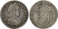 FRANCE 1/12 Ecu à la mèche longue Louis XIV - Limoges -