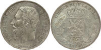 BELGIUM 5 Francs Leopold II -