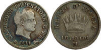 KINGDOM OF ITALY 10 Soldi (50 Centisimi) Napoleon I -
