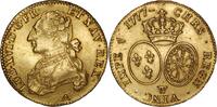 FRANCE Double Louis dOr 1777 W Louis XVI AEF