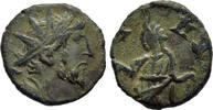 GALLIC EMPIRE Æ Recuded Antoninianus Tetricus I -