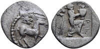 ANCIENT GREECE AR Obol Thessaly - Larissa -