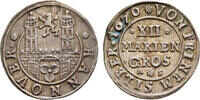 GERMAN STATES 12 Mariengroschen 1670 Lower Saxony / Niedersachsen - Free... 275,00 EUR  Excl. 11,00 EUR Verzending