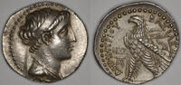 SELEUCID EMPIRE AR Tetradrachm SE 168 (145-144 BC) Seleucid Kings of Syr... 1950,00 EUR Gratis verzending