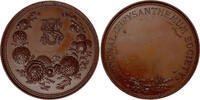 ENGLAND AE Medal National Chrysanthemum Society -