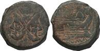 Roma As 169-158BC Anonymus, ss+ 500,00 EUR465,00 EUR  Excl. 15,00 EUR Verzending