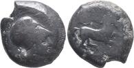 Sicily. AITNA. Head of Athena, -